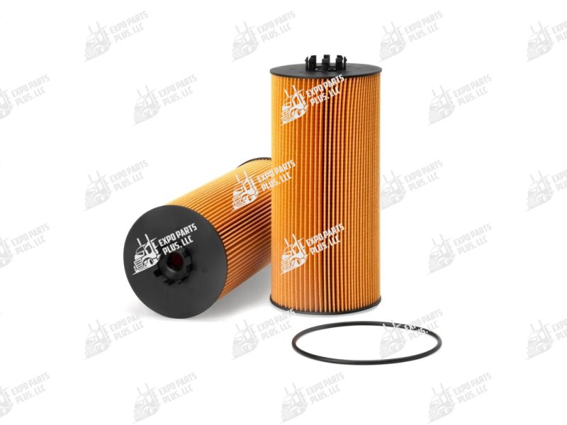 Hengst Oil Filter - Cartridge Type W/ O-ring Kit - A0001802909, Lf16046, Lp5048, P7230, P550769